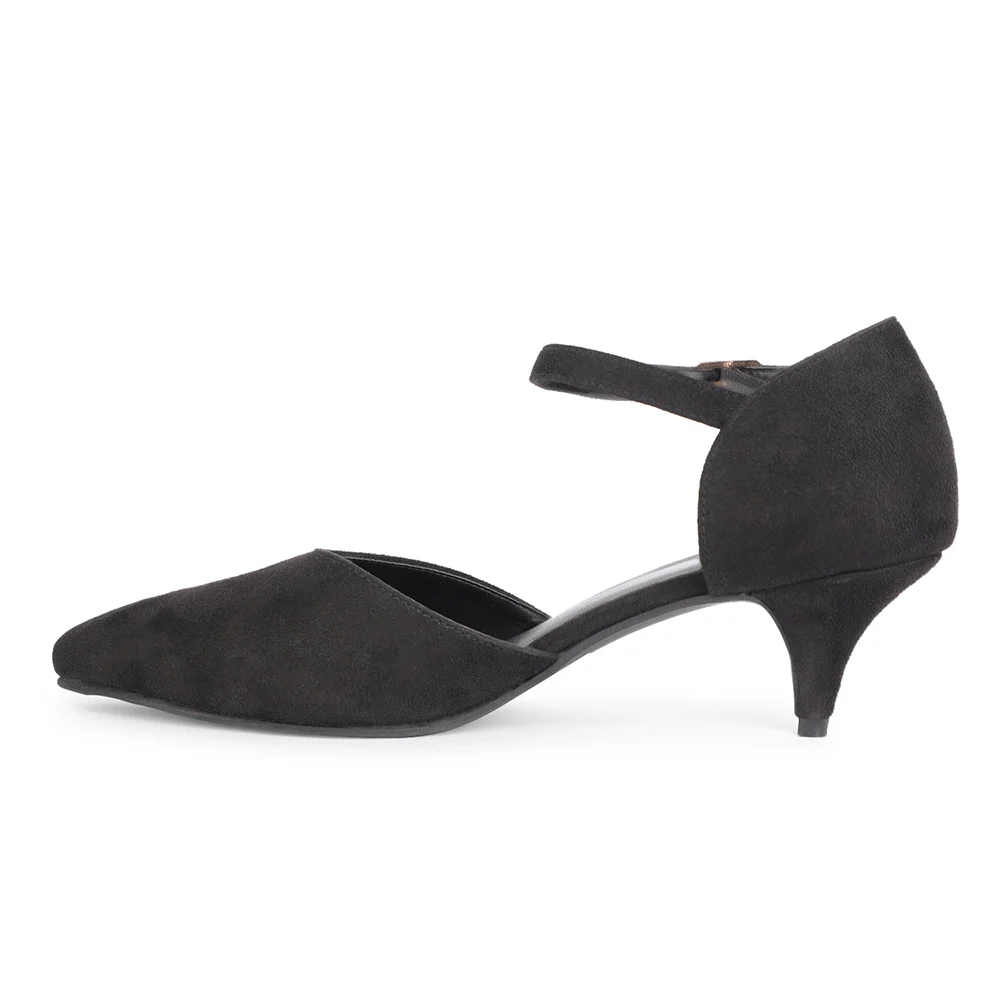 Senorita Casual Black Sandal For Women KITTEN-2E By Liberty - Image 3