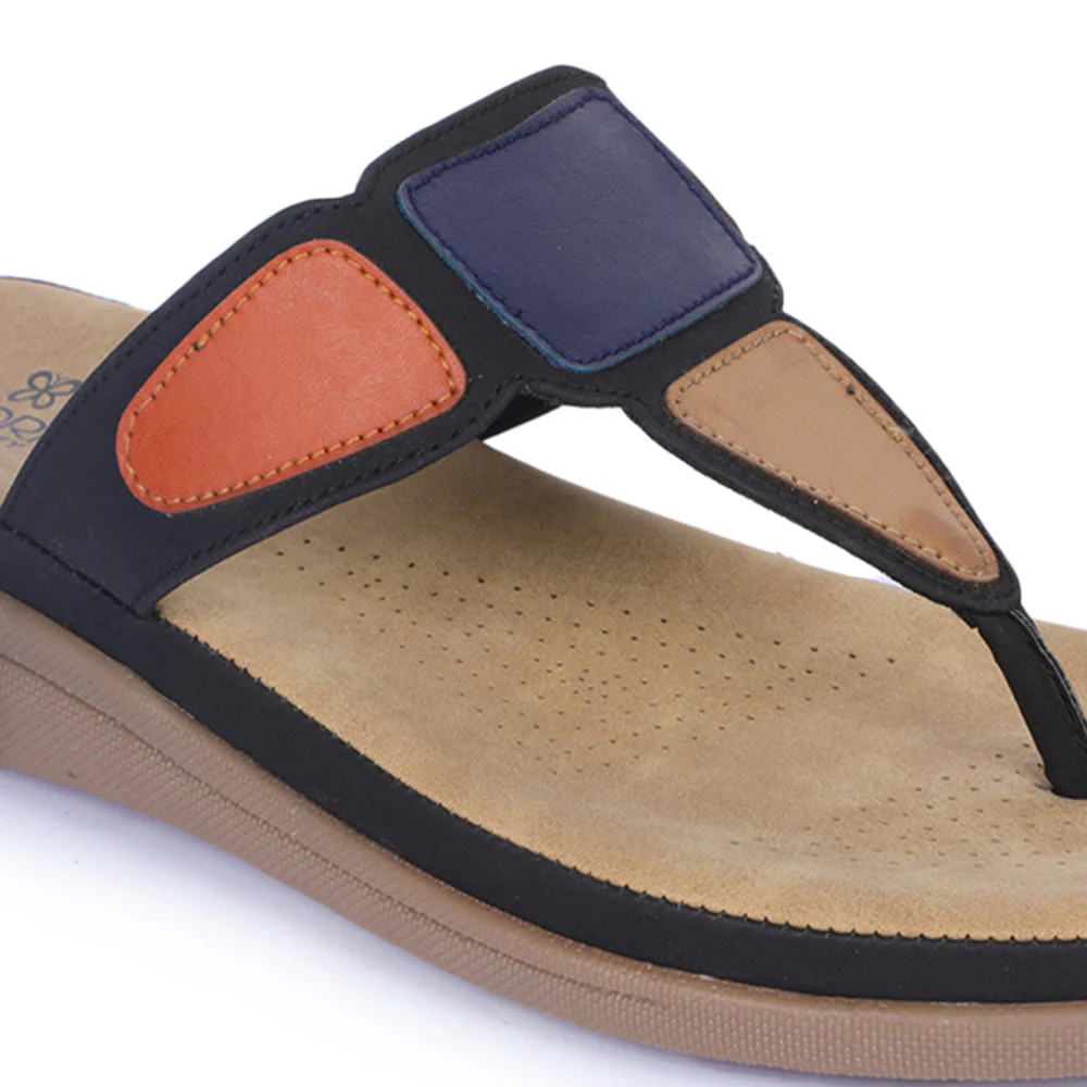 Senorita Casual (Blue) Slipper For Women M17-03 By Liberty - Image 6