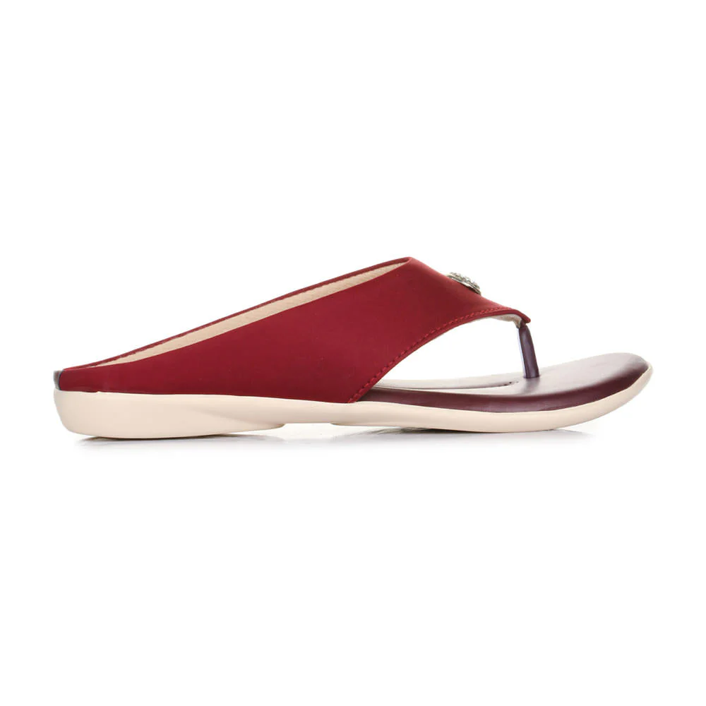 Senorita Casual (Cherry) Slippers For Women MK-08 By Liberty - Image 2