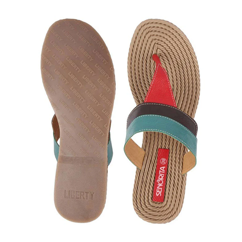 Senorita Casual (Pink) Slipper For Women LA-1815 By Liberty - Image 3