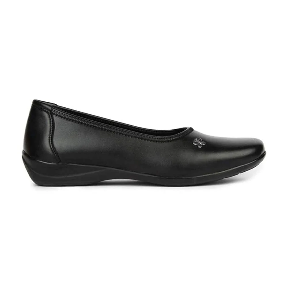 Senorita Formal Shoe Black Ballerina For Women CHASER-SF By Liberty - Image 2