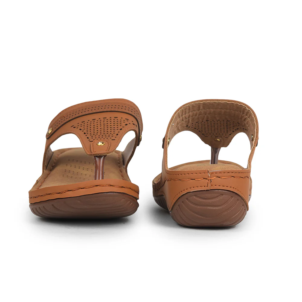 Senorita Tan Casual Slipper For Women S624-09 By Liberty - Image 6