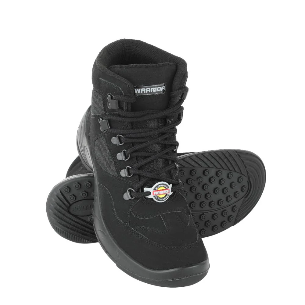 Warrior Black Defence Trekking Shoes for Men 3029_MOUNTAIN By Liberty - Image 5