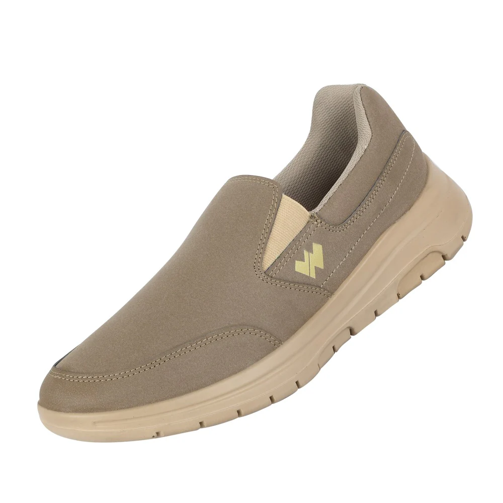 Warrior Camel Non-Lacing Casual Shoes For men Casual-Walk By Liberty - Image 3