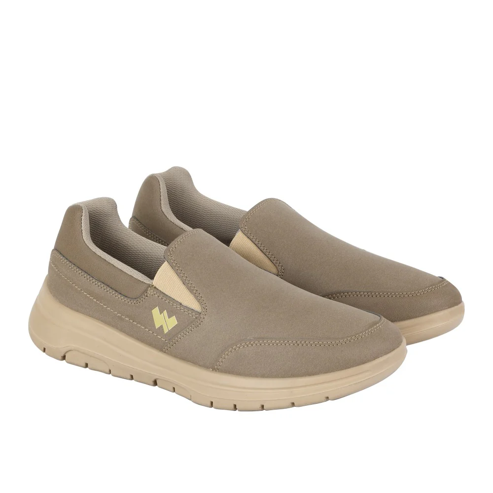 Warrior Camel Non-Lacing Casual Shoes For men Casual-Walk By Liberty - Image 4