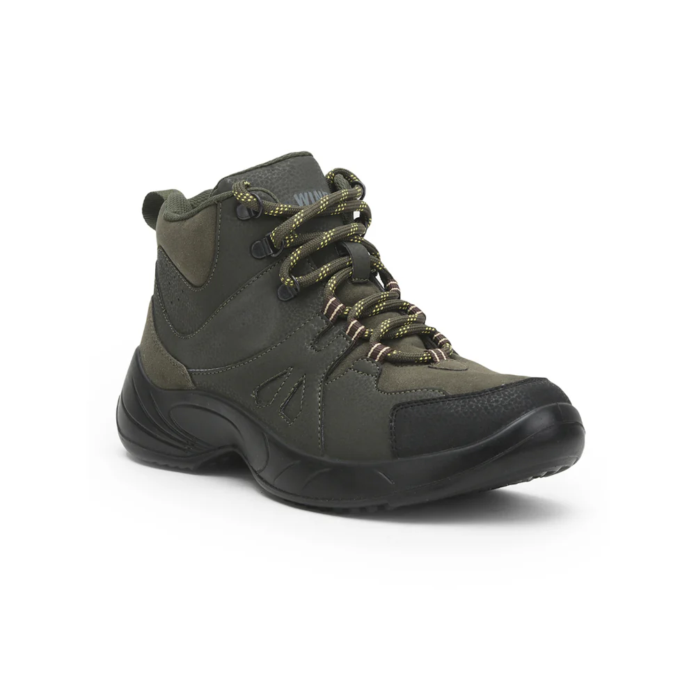 Windsor Olive Green Lacing Jungle Boots For Men MULLER By Liberty