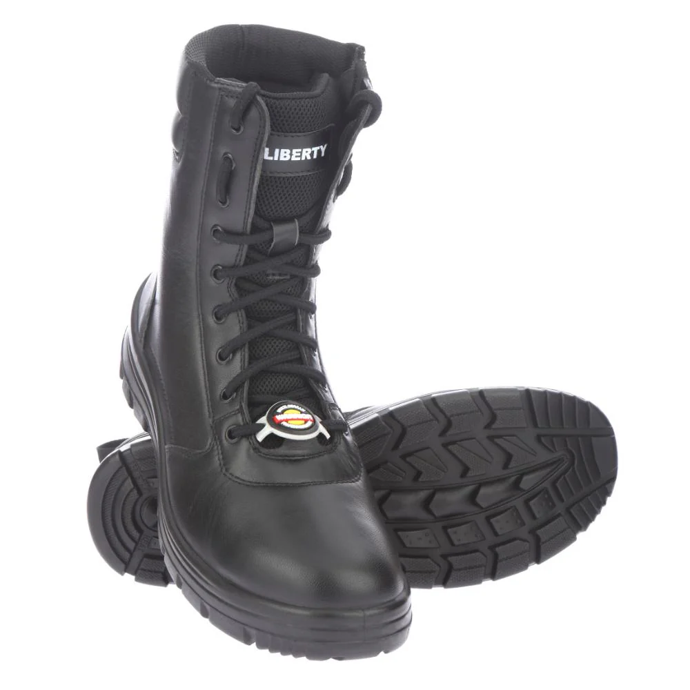 Warrior Genuine Leather Black Defence Jungle Boot for Men 3024-13_PLATOON By Liberty - Image 6