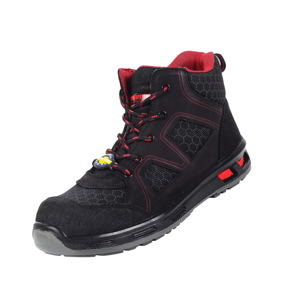 Warrior Red Fiber Glass Toe Industrial Safety Boots for Men ENVY NEPTUNE BOOT By Liberty - Image 2