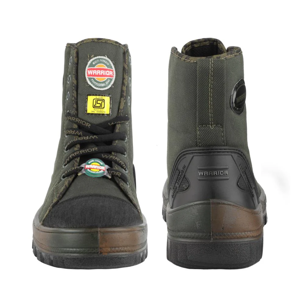 Warrior Olive Defence Jungle Boot for Men JUNGLE KING By Liberty - Image 4
