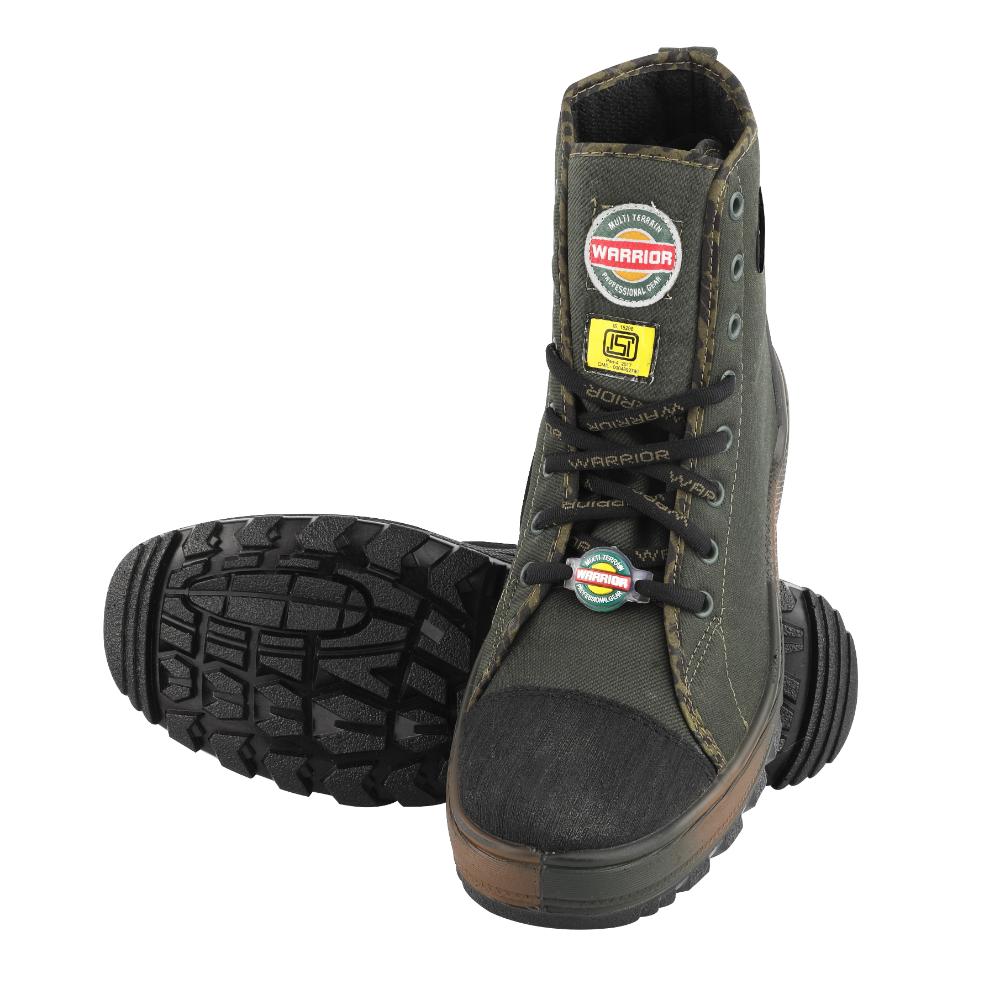 Warrior Olive Defence Jungle Boot for Men JUNGLE KING By Liberty - Image 6