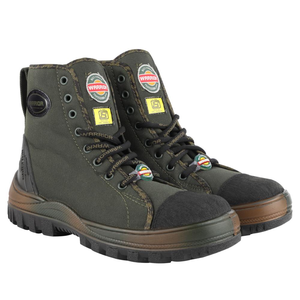 Warrior Olive Defence Jungle Boot for Men JUNGLE KING By Liberty - Image 7