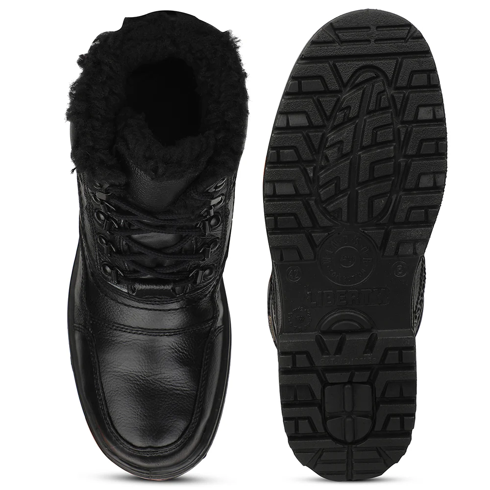 Windsor 7190-163 Black Casual Lacing Boot for Men by Liberty - Image 4