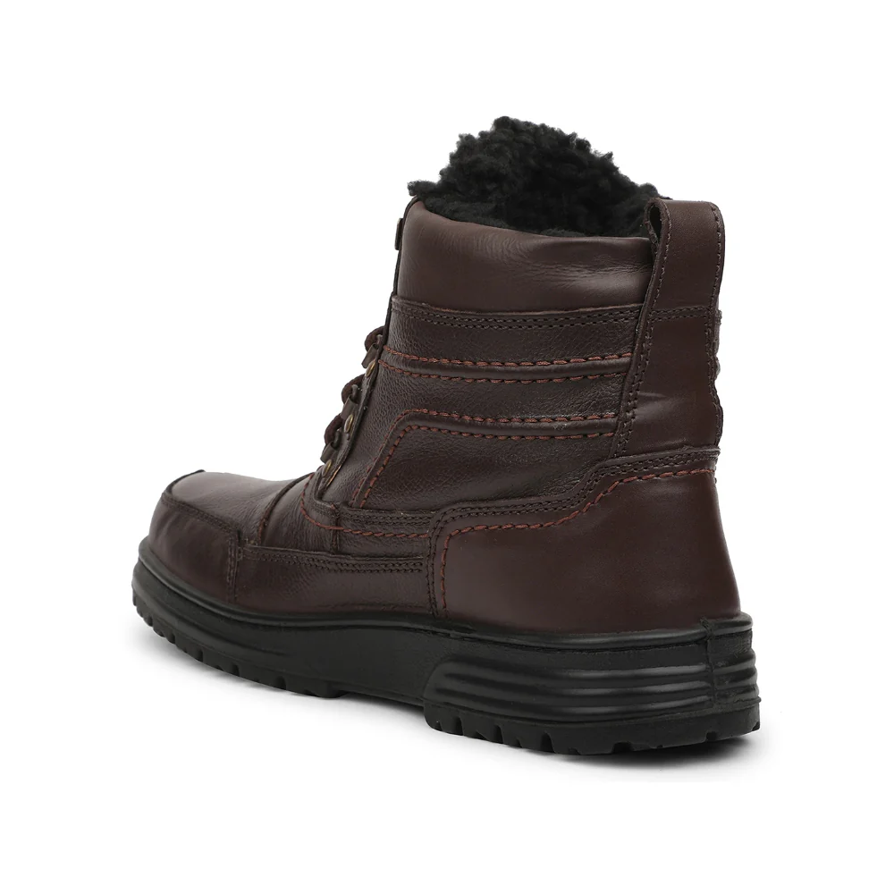 Windsor 7190-163 Brown Casual Lacing Boot for Men by Liberty - Image 3