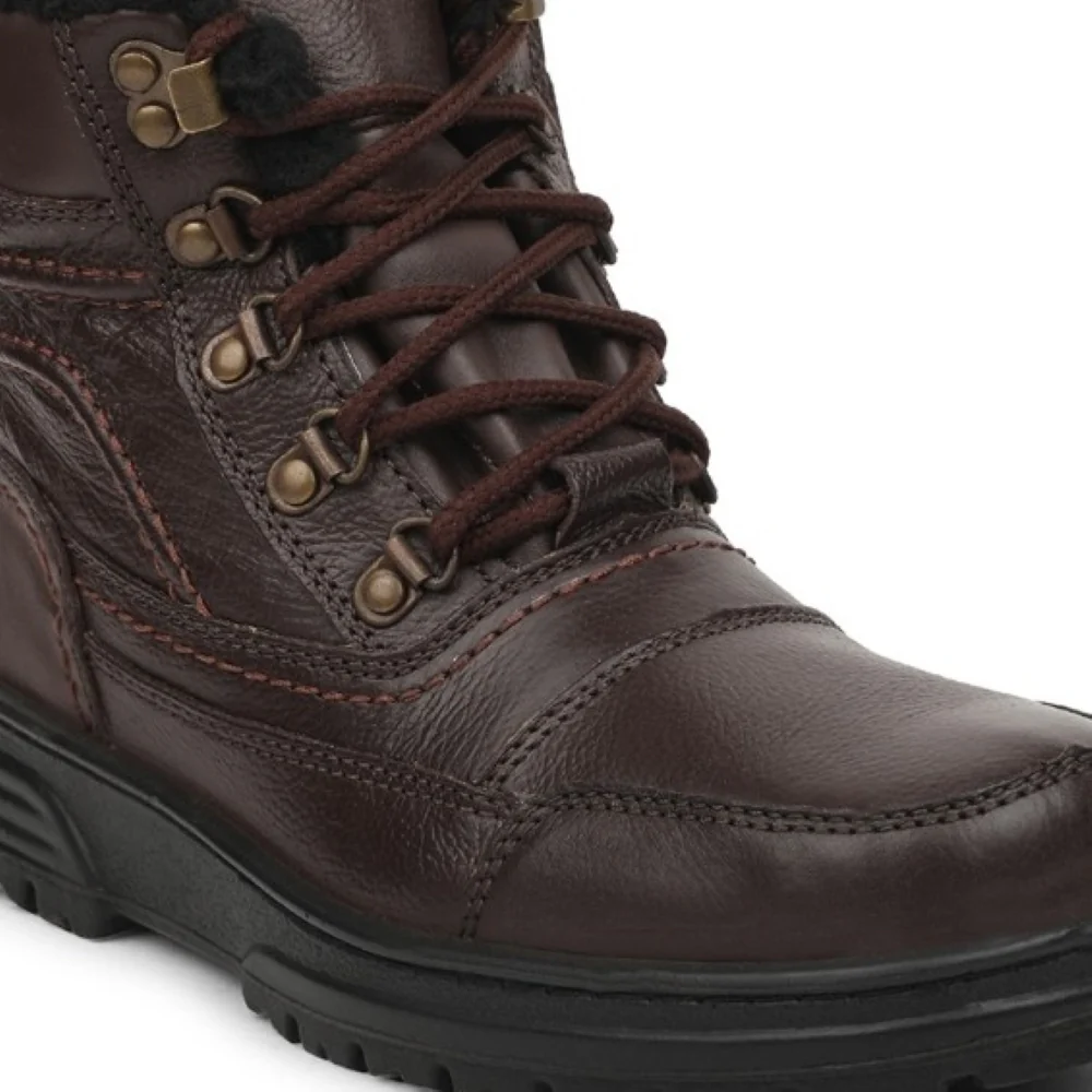 Windsor 7190-163 Brown Casual Lacing Boot for Men by Liberty - Image 5