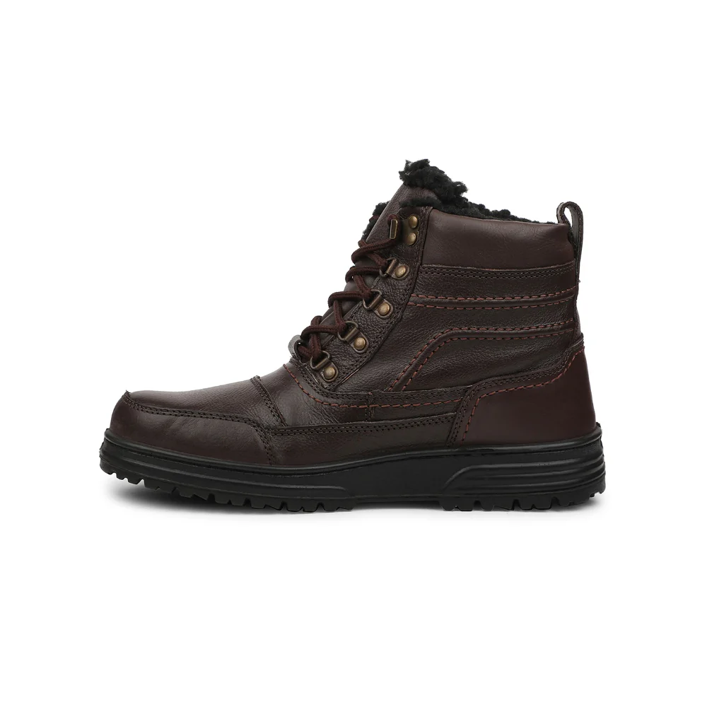 Windsor 7190-163 Brown Casual Lacing Boot for Men by Liberty - Image 6