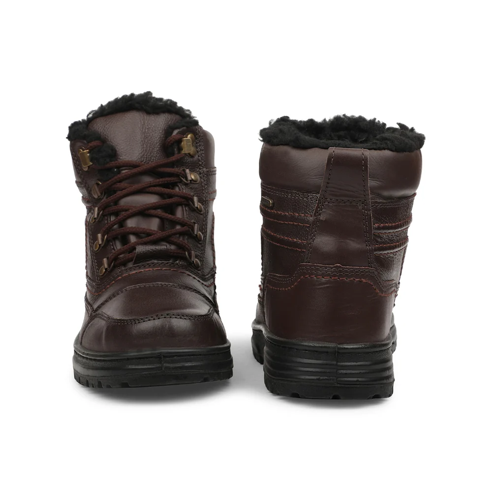 Windsor 7190-163 Brown Casual Lacing Boot for Men by Liberty - Image 7
